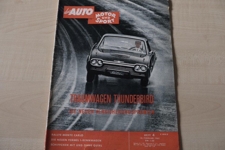 Deckblatt Auto Motor und Sport (04/1962)